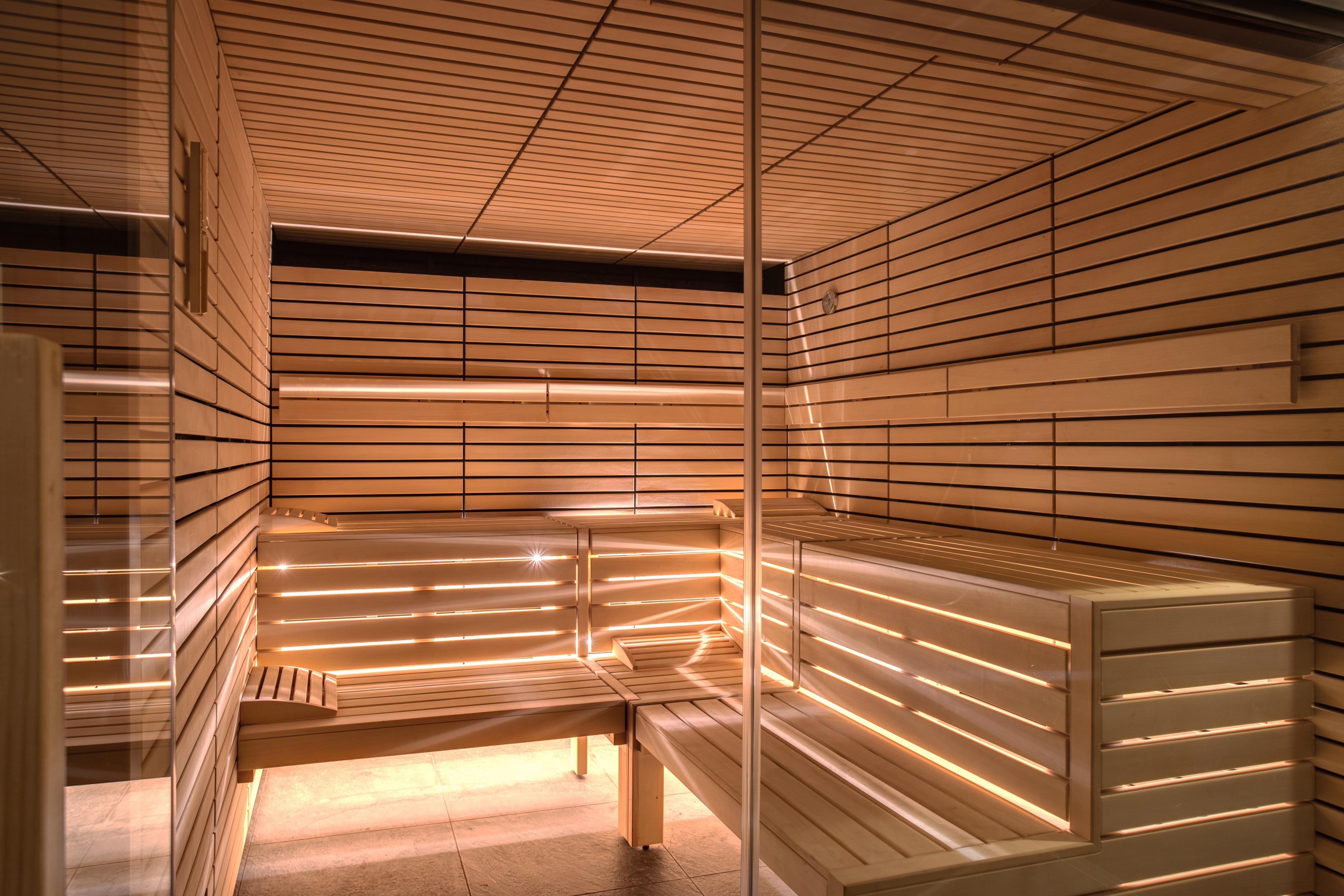 Hotel Splendide Royal Lugano Bagian luar foto A modern Finnish sauna