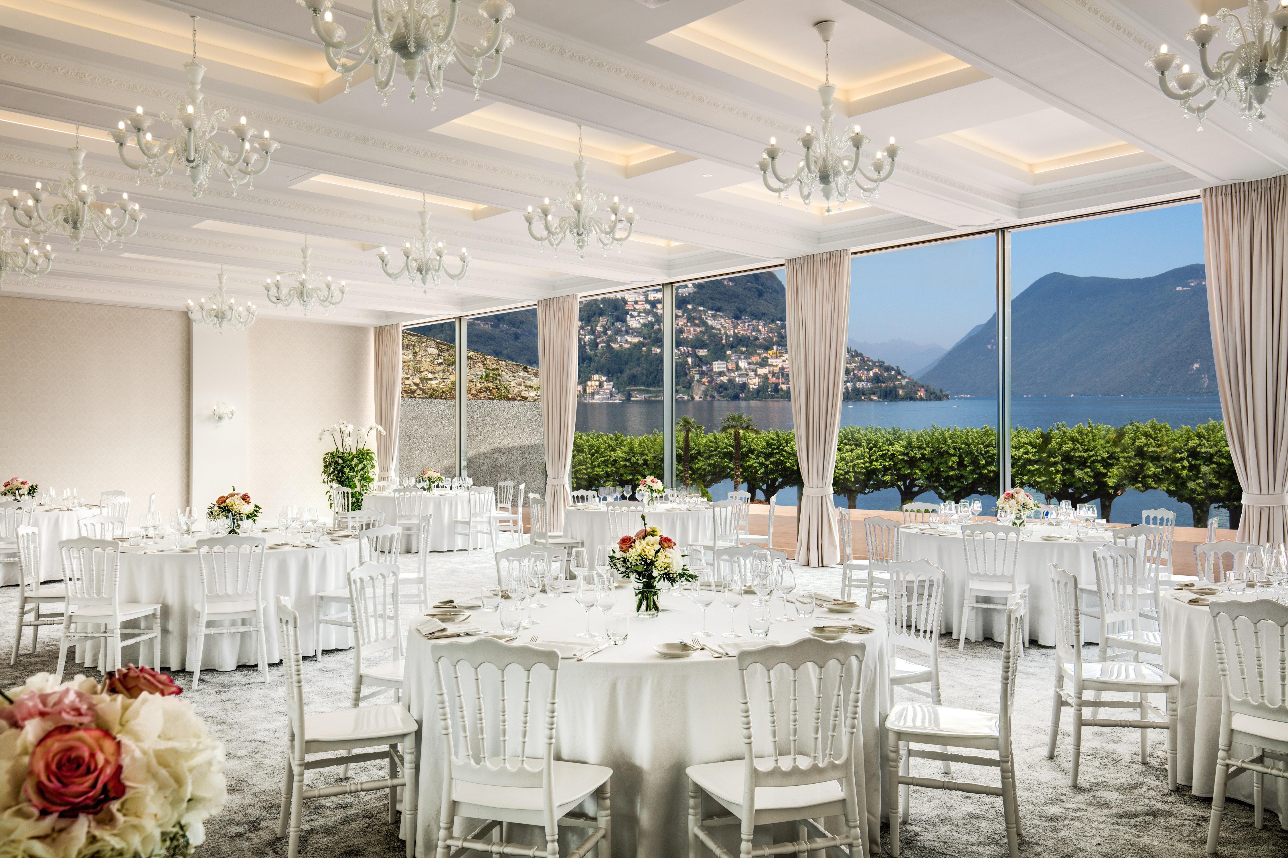 Hotel Splendide Royal Lugano Bagian luar foto The Lakefront Ballroom