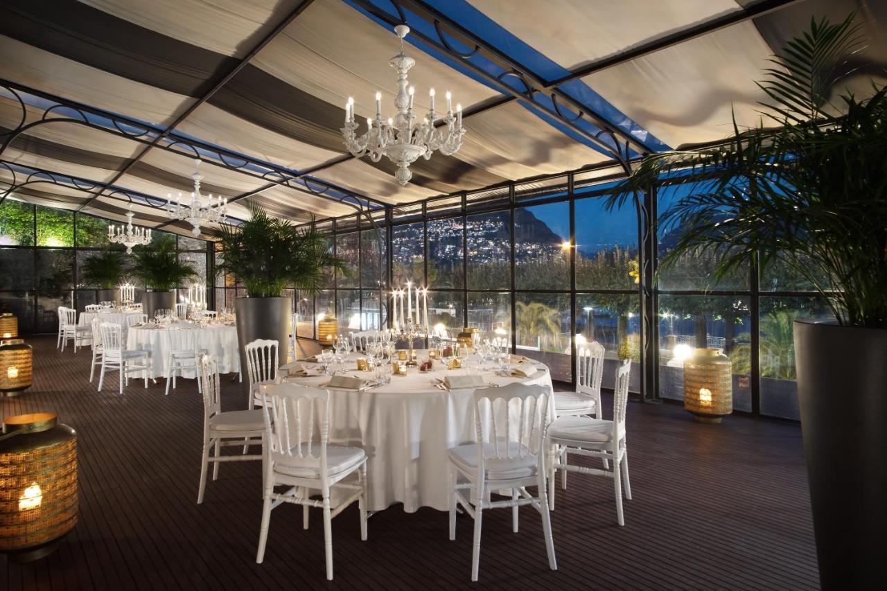 Hotel Splendide Royal Lugano Bagian luar foto The Tent