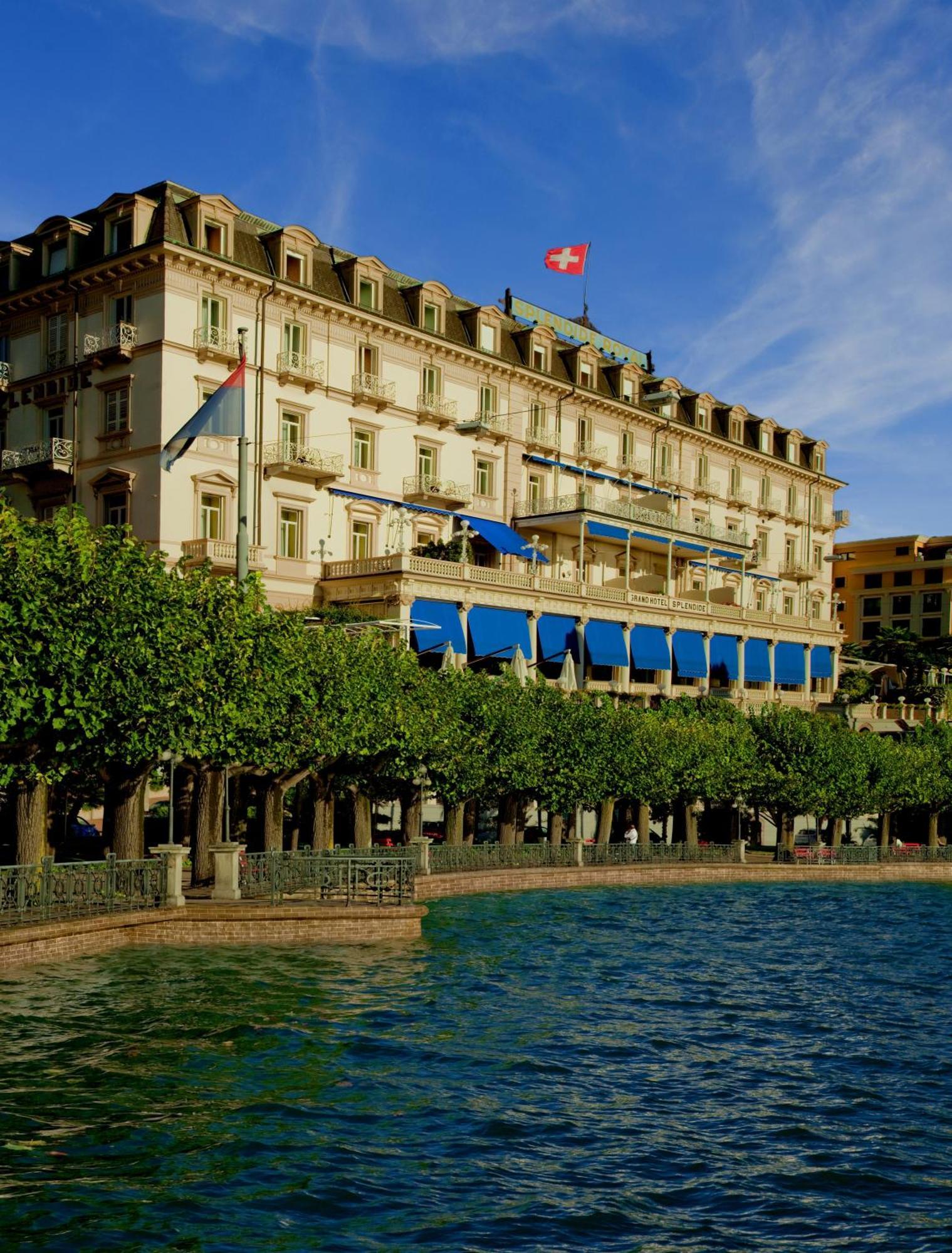 Hotel Splendide Royal Lugano Bagian luar foto