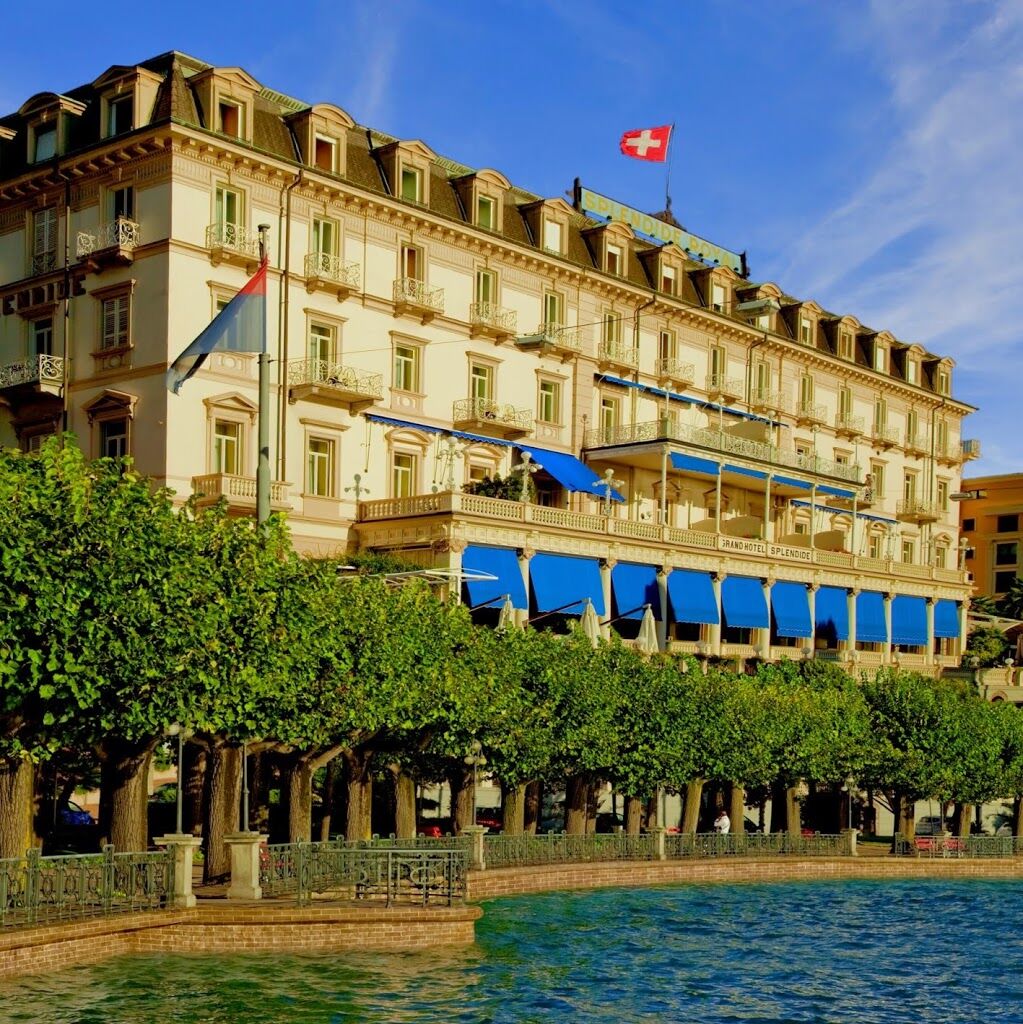 Hotel Splendide Royal Lugano Bagian luar foto