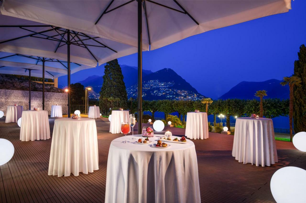 Hotel Splendide Royal Lugano Bagian luar foto The Terrace