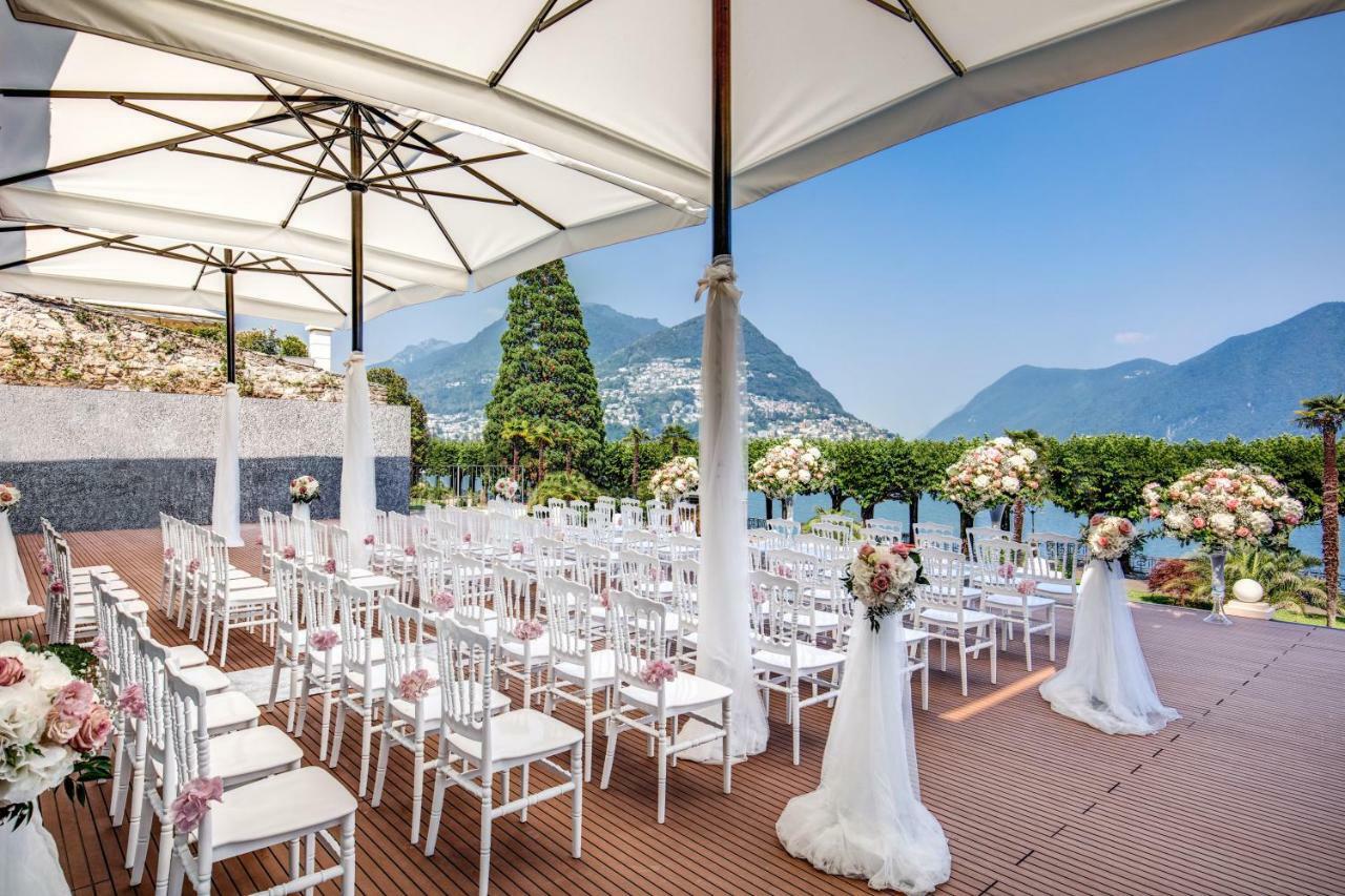 Hotel Splendide Royal Lugano Bagian luar foto Wedding at the Mandarin Oriental Lake Como