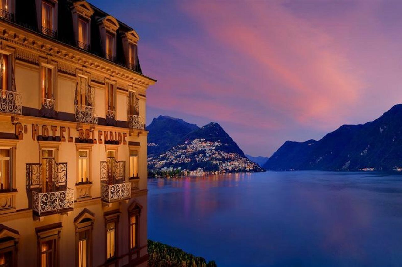 Hotel Splendide Royal Lugano Bagian luar foto